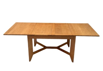 Hendrik Wouda Art Deco Modernist Extending Dining Room Table for Pander, 1924